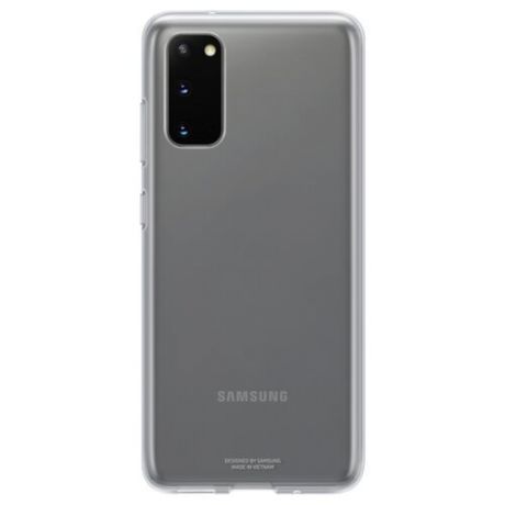 Чехол-накладка Samsung EF-QG980 для Galaxy S20, Galaxy S20 5G прозрачный