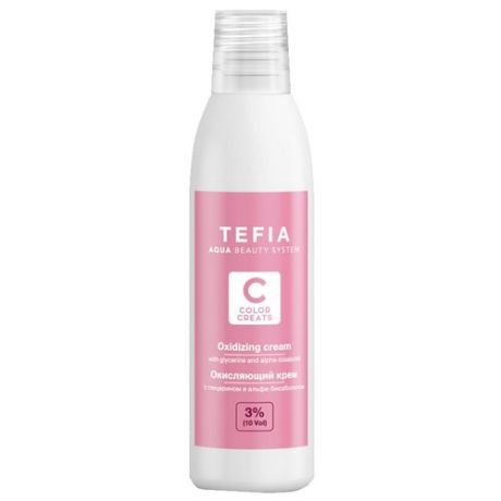 Tefia Окисляющий крем с глицерином и альфа-бисабололом Color Creats, 3%, 120 мл