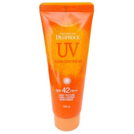 Deoproce Солнцезащитный крем для лица и тела Premium UV SPF 42 100 г