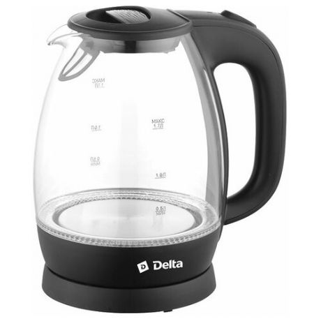 Чайник DELTA DL-1203, черный