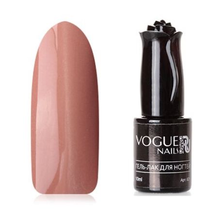 Vogue Nails Гель-лак Драгоценная шкатулка, 10 мл, Черный агат