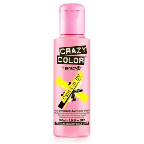 Краситель прямого действия Crazy Color Semi-Permanent Hair Color Cream Caution 77, 100 мл