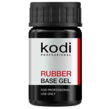 Kodi Базовое покрытие Rubber Base Gel, прозрачный, 14 мл