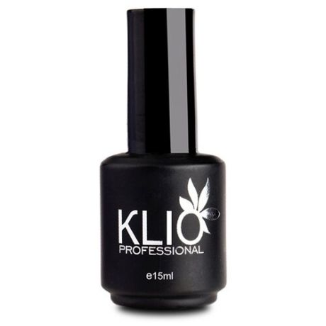 KLIO Professional Верхнее покрытие Velvet Top Coat, прозрачный, 15 мл