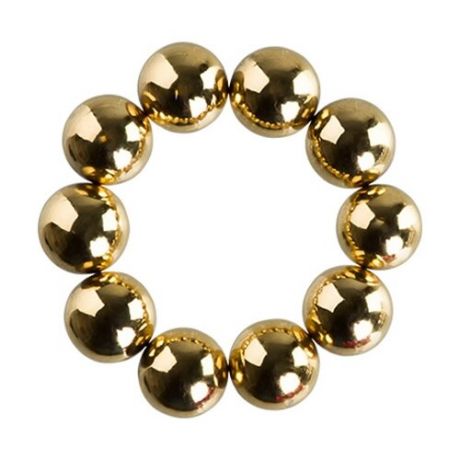 Набор магнитных шариков для дизайна ногтей 10 шт. (№2) Irisk Professional золотистый