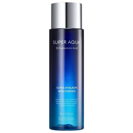 Missha Super Aqua Ultra Hyalron Skin Essence Увлажняющая эссенция для лица, 200 мл