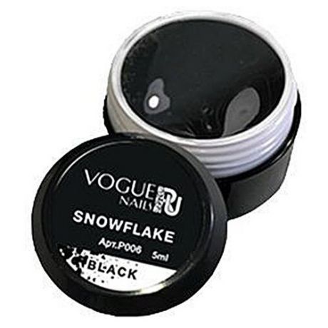 Краска гелевая Vogue Nails Snowflake white
