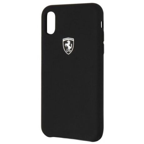 Чехол-накладка CG Mobile Ferrari Silicone Case для Apple iPhone XS black