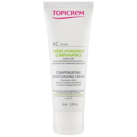 Topicrem AC Compensating Moisturizing Cream Крем компенсирующий увлажняющий для лица, 40 мл