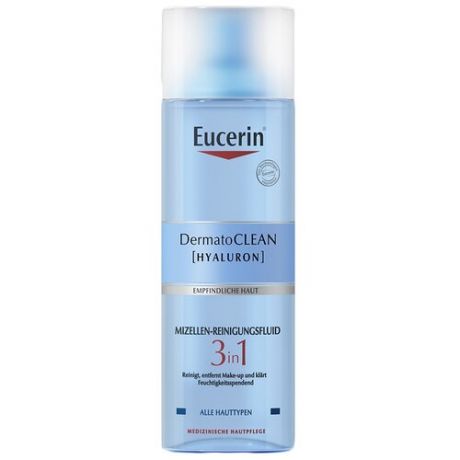 Eucerin Освежающий и очищающий мицеллярный лосьон 3в1 DermatoClean, 200 мл