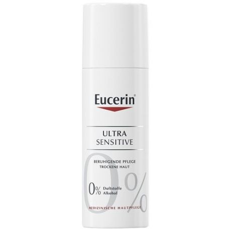 Eucerin UltraSensitive Успокаивающий крем для чувствительной сухой кожи лица, 50 мл