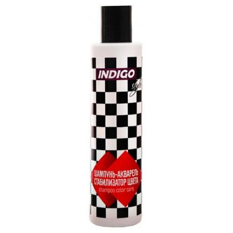 Indigo Style шампунь-акварель стабилизатор цвета для усиления яркости цвета волос, 1000 мл
