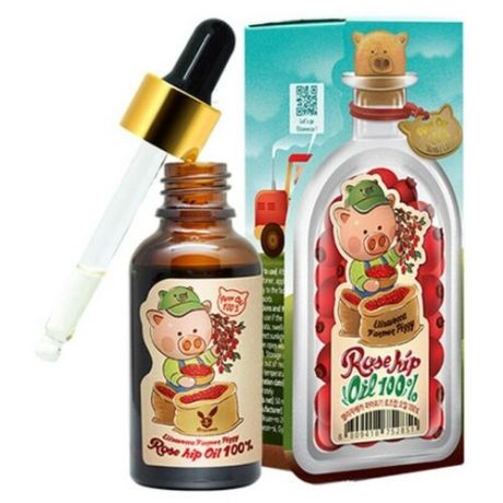 Elizavecca Farmer Piggy Rosehip Oil 100% Сыворотка для лица с маслом шиповника, 30 мл