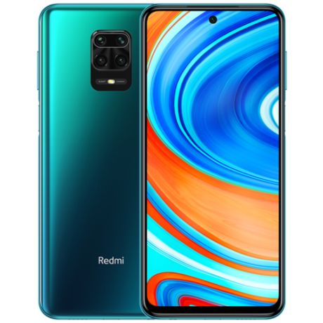 Смартфон Xiaomi Redmi Note 9 Pro 6/128 ГБ Global, зеленые тропики