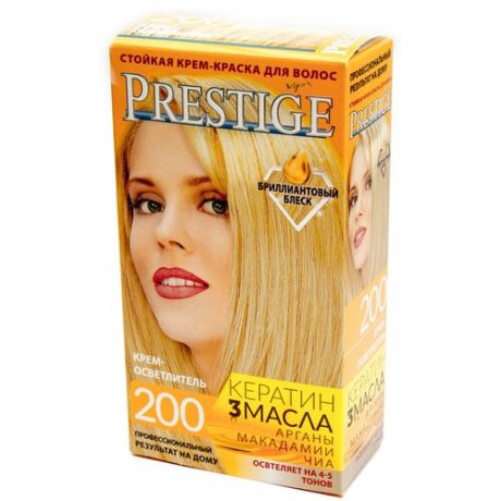 VIP's Prestige Бриллиантовый блеск стойкая крем-краска для волос, 231 каштановый