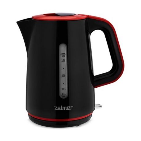 Чайник Zelmer ZCK7620, черный/красный