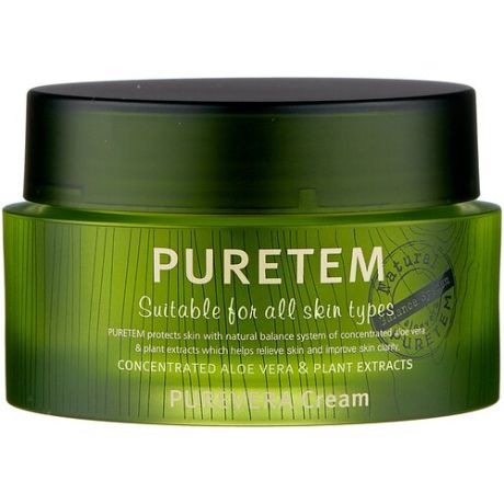 Puretem Puretem Purevera Cream Крем для лица с экстрактом алоэ вера , 50 мл