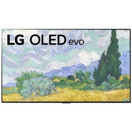 77" Телевизор LG OLED77G1RLA HDR (2021), черный