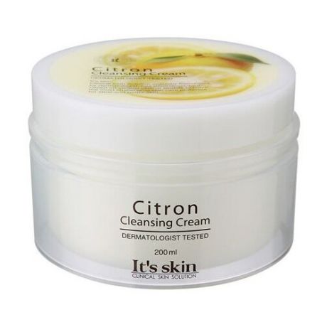 Its Skin Citron Cleansing Cream Очищающий крем для снятия макияжа и загрязнений, 200 мл