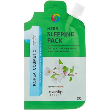 Eyenlip Ночная маска для лица Herb Sleeping Pack, 20 г