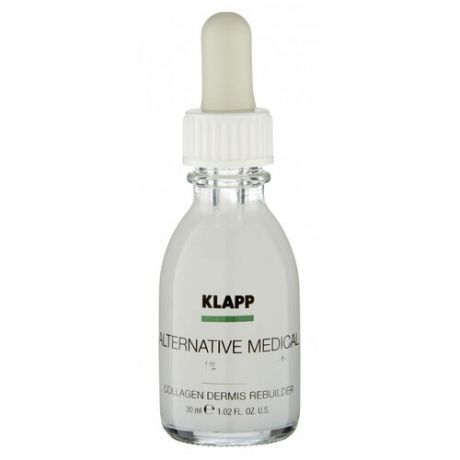 Klapp Alternative Medical Collagen Dermis Rebuilder Сыворотка Стимулятор коллагенообразования для лица, 30 мл