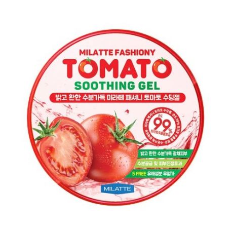 Milatte Гель для тела Tomato Soothing Gel, 50 мл