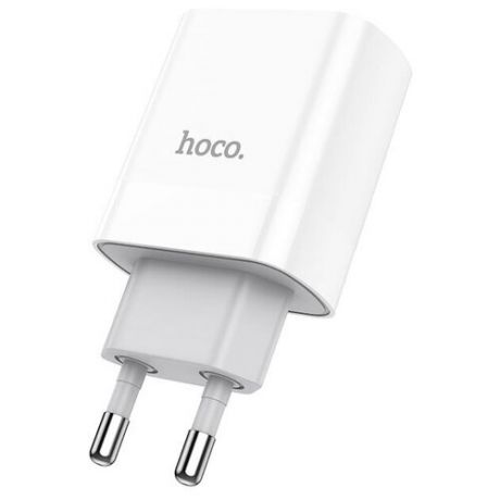 Сетевое зарядное устройство Hoco C80A Rapido, white