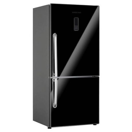 Холодильник HIBERG RFC-60DX NFGB, черный