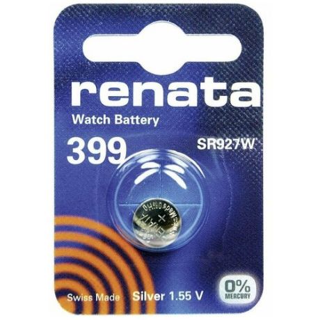 Батарейка Renata SR927W, 1 шт., 2 уп.