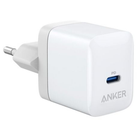 Сетевое зарядное устройство ANKER PowerPort III 20W (A2631), белый