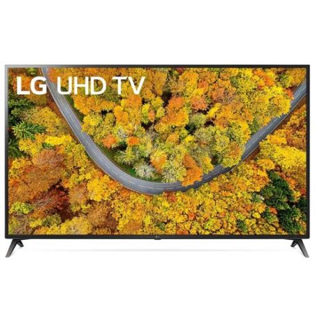 70" Телевизор LG 70UP75006LC LED, HDR (2021), черный