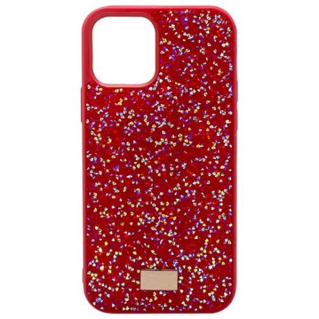 Чехол со стразами Сваровски для iPhone 12 Pro Max, Красный, iGrape