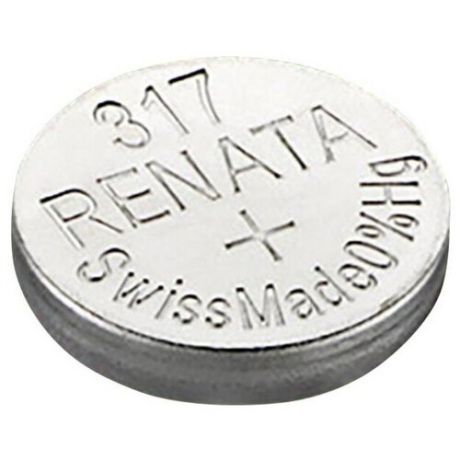 Батарейка Renata 317, 1 шт., 5 уп.