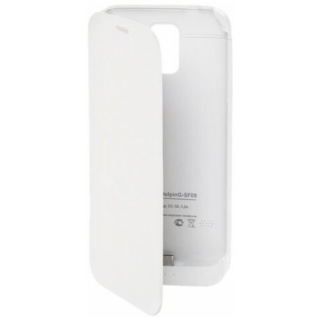 Чехол-аккумулятор для Samsung Galaxy S5 Exeq HelpinG-SF09 (белый)