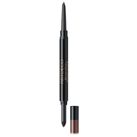 ARTDECO Тени-карандаш для бровей Duo Powder & Liner, 16 - deep forest