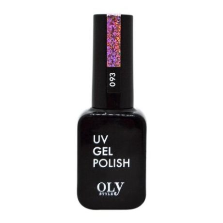 Olystyle Гель-лак UV Gel Polish, 10 мл, 063 фуксия