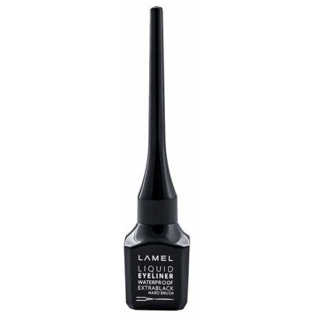 Lamel Professional подводка для глаз Hard Brush Eyeliner, оттенок 01