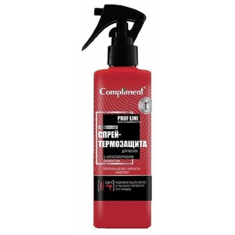 Compliment Спрей-Термозащита для волос с антистатическим эффектом, 200 мл