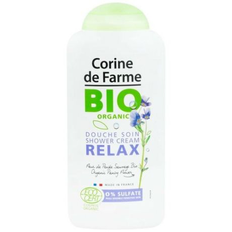 Гель-крем для душа CORINE de FARME Relax, 300 мл