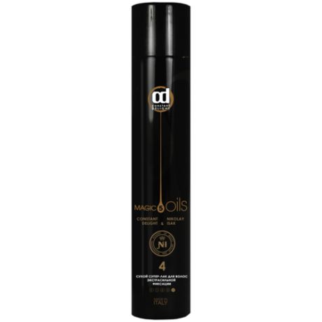 Constant Delight №4 5 Magic oils Лак для волос сухой, экстрасильная фиксация, 400 мл