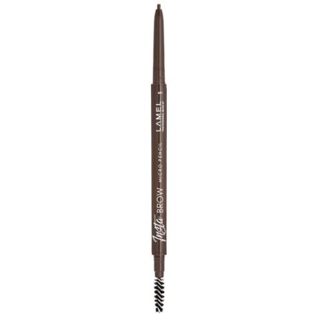 Lamel Professional Карандаш для бровей Insta Micro Brow Pencil, оттенок 401