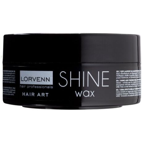Воск HAIR ART для придания блеска LORVENN HAIR PROFESSIONALS моделирующий Shine Wax 75 мл