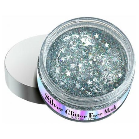Mondsub Маска-пленка с блестками Silver Glitter Peeling Off Mask, 100 г