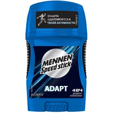 Дезодорант-антиперспирант Mennen Speed Stick Adapt, 50 г