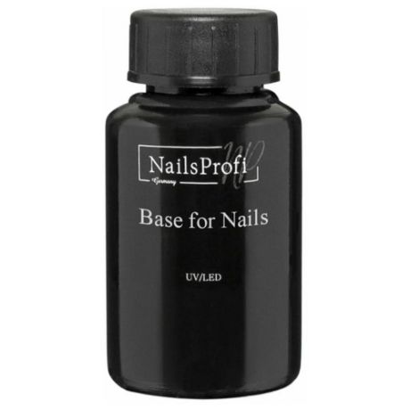 NailsProfi Базовое покрытие Rubber Base, milk, 30 мл