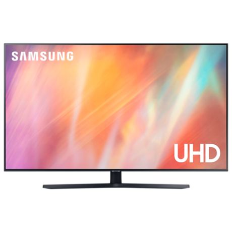 65" Телевизор Samsung UE65AU7500U LED, HDR (2021), серый титан