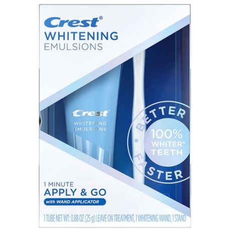 Crest Whitening Emulsions Leave-on Teeth Whitening with Wand Applicator – Отбеливающая эмульсия