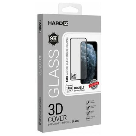 Защитное стекло HARDIZ Premium Tempered Glass for iPhone 11 Pro: 3D Cover SPECIAL EDITION Черное