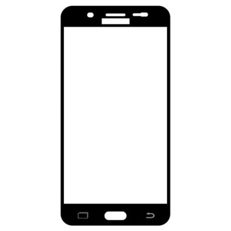 Стекло защитное Full Screen Krutoff для Samsung Galaxy J7 Prime 2018 черное