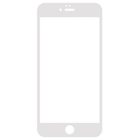 Krutoff / Стекло защитное Full Glue Krutoff для iPhone 6/6S белое